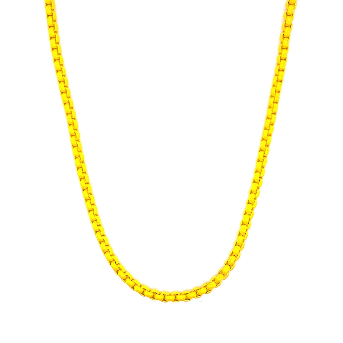 Petite Enamel Necklace - Anna Zuckerman