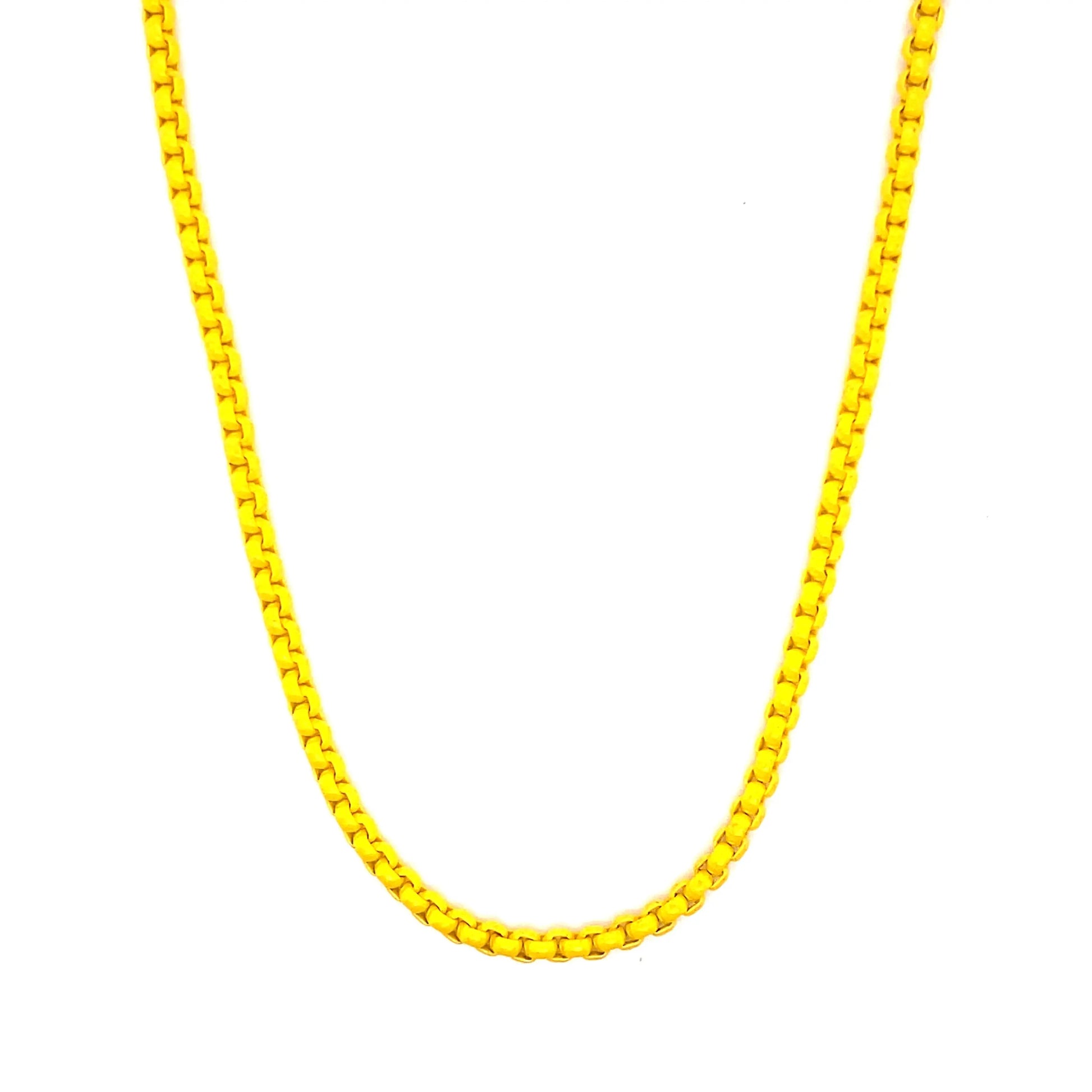 Petite Enamel Necklace - Anna Zuckerman
