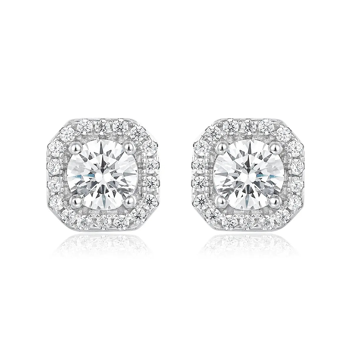 Petite Halo Studs Anna Zuckerman