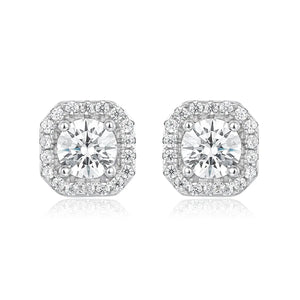 Petite Halo Studs Anna Zuckerman