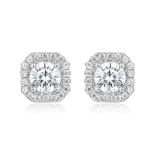 Petite Halo Studs Anna Zuckerman