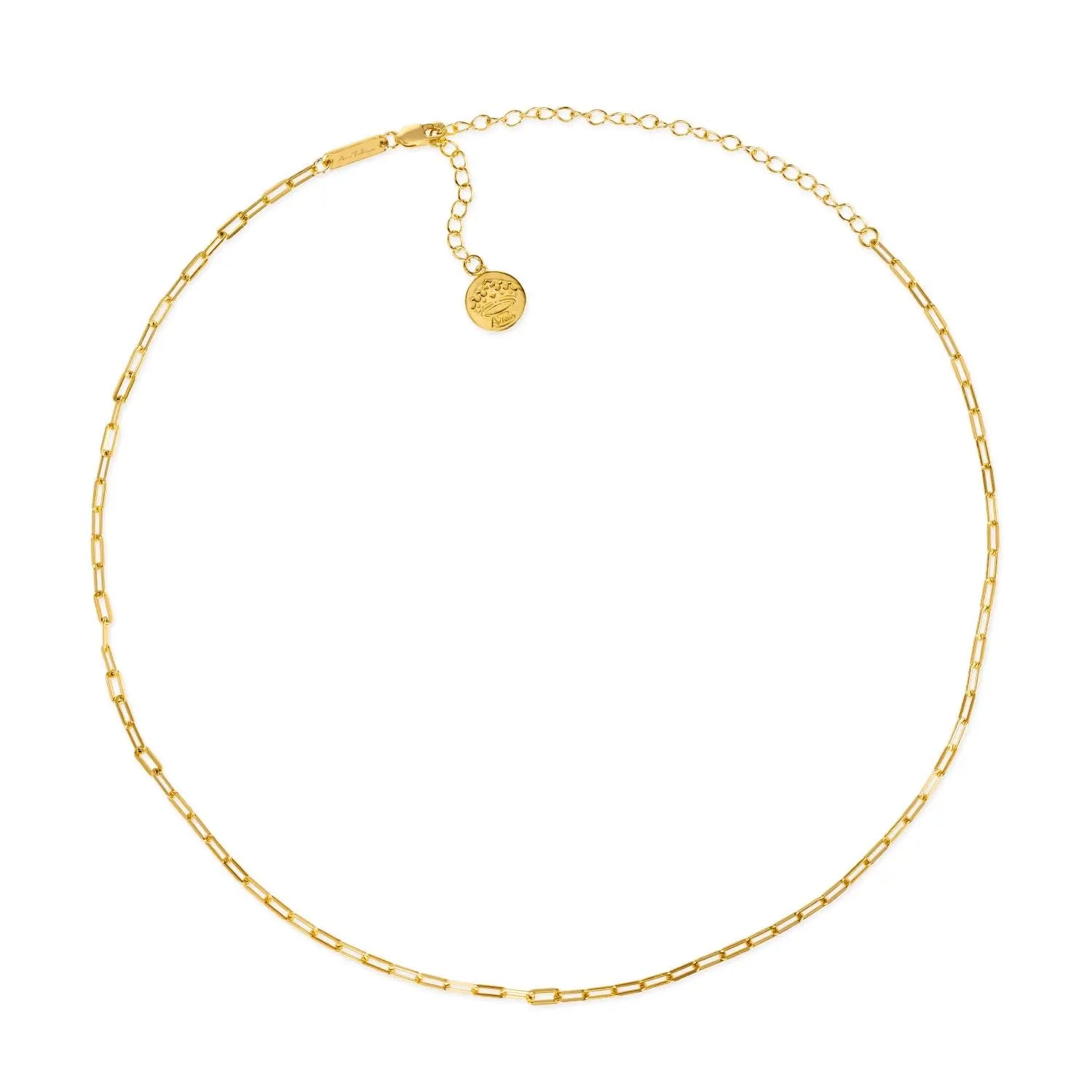 Petite Paper Clip 20" Necklace - Anna Zuckerman