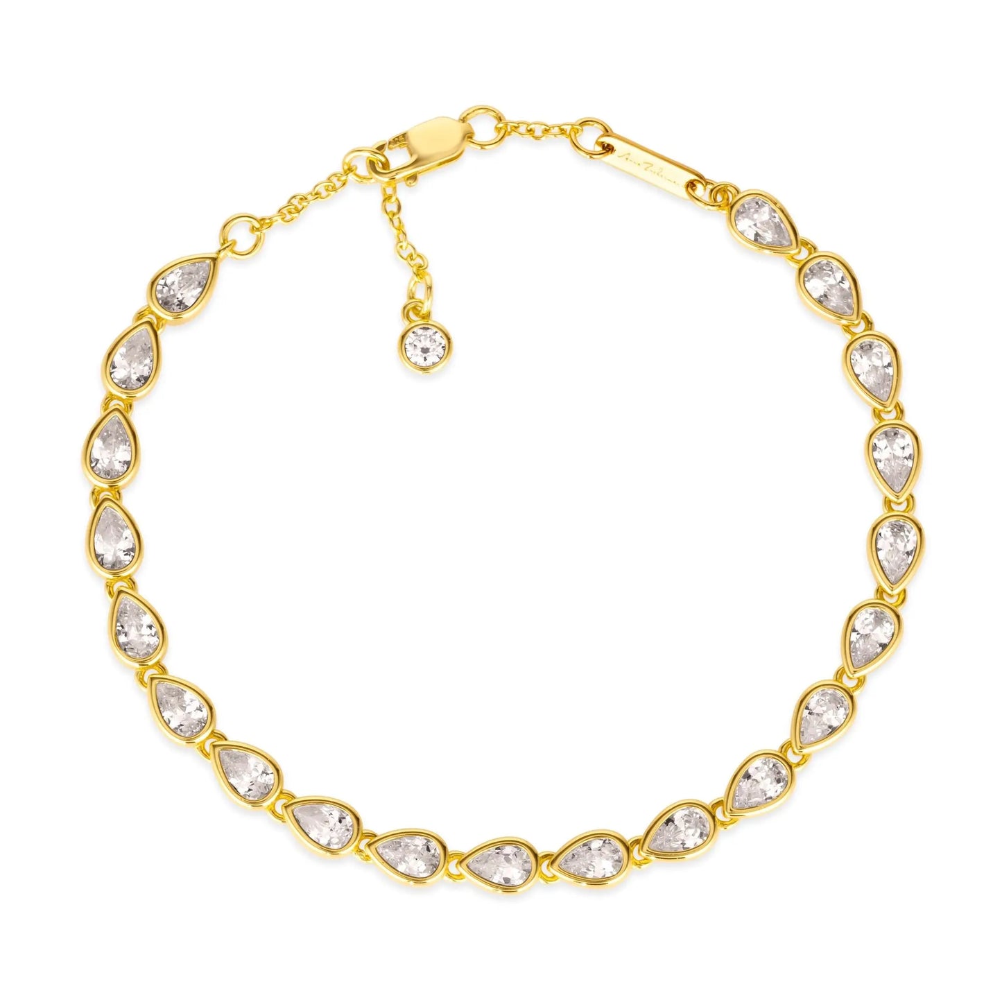 Petite Tear Drop Diamond Crystalline Bracelet Anna Zuckerman Retail