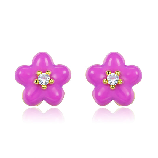 Petit Daisy Rose Earrings