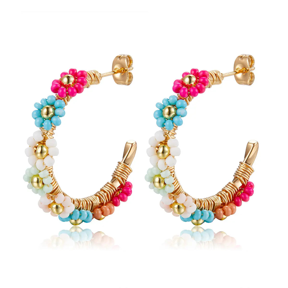 Positano Bloom Hoops Anna Zuckerman