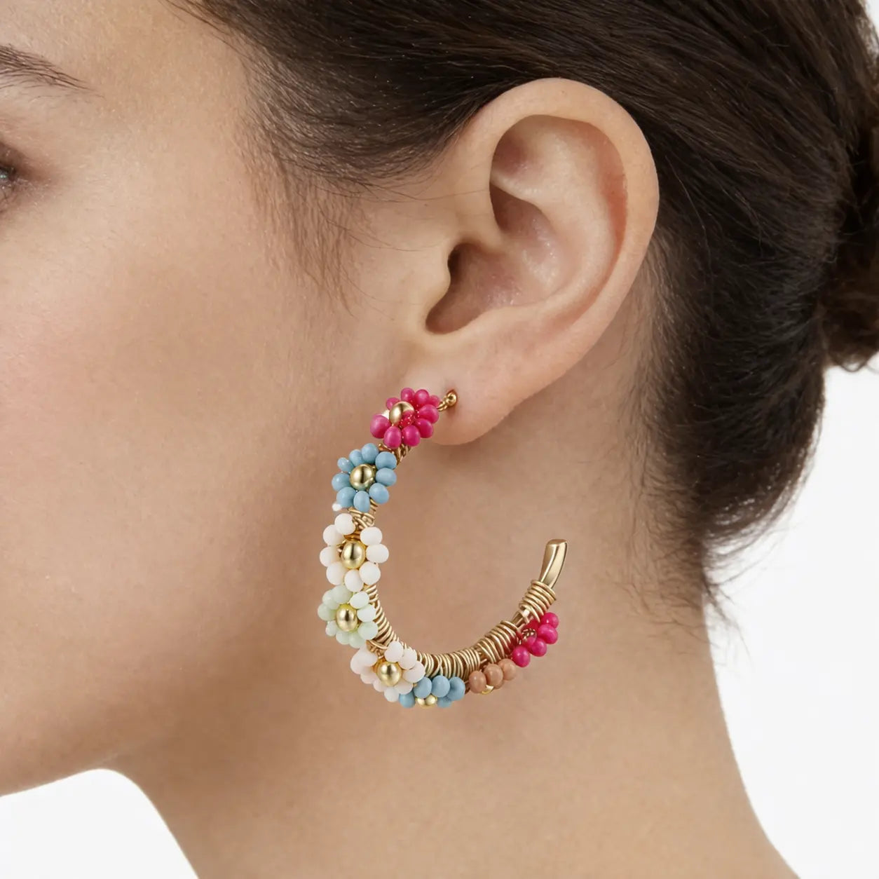 Positano Bloom Hoops Anna Zuckerman