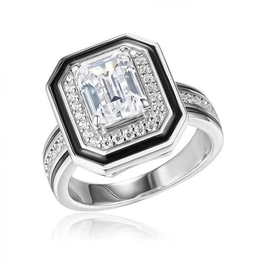 Prestige Enamel Ring Anna Zuckerman