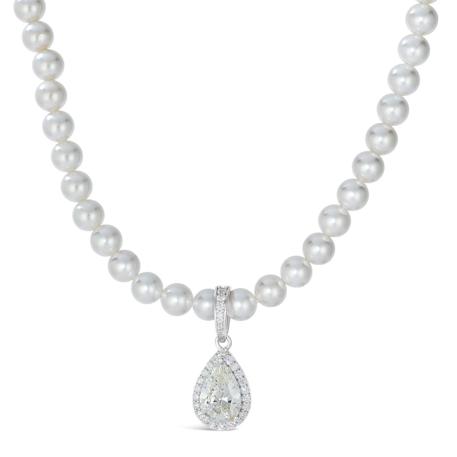 Princess Di Champagne Pearl Necklace Anna Zuckerman