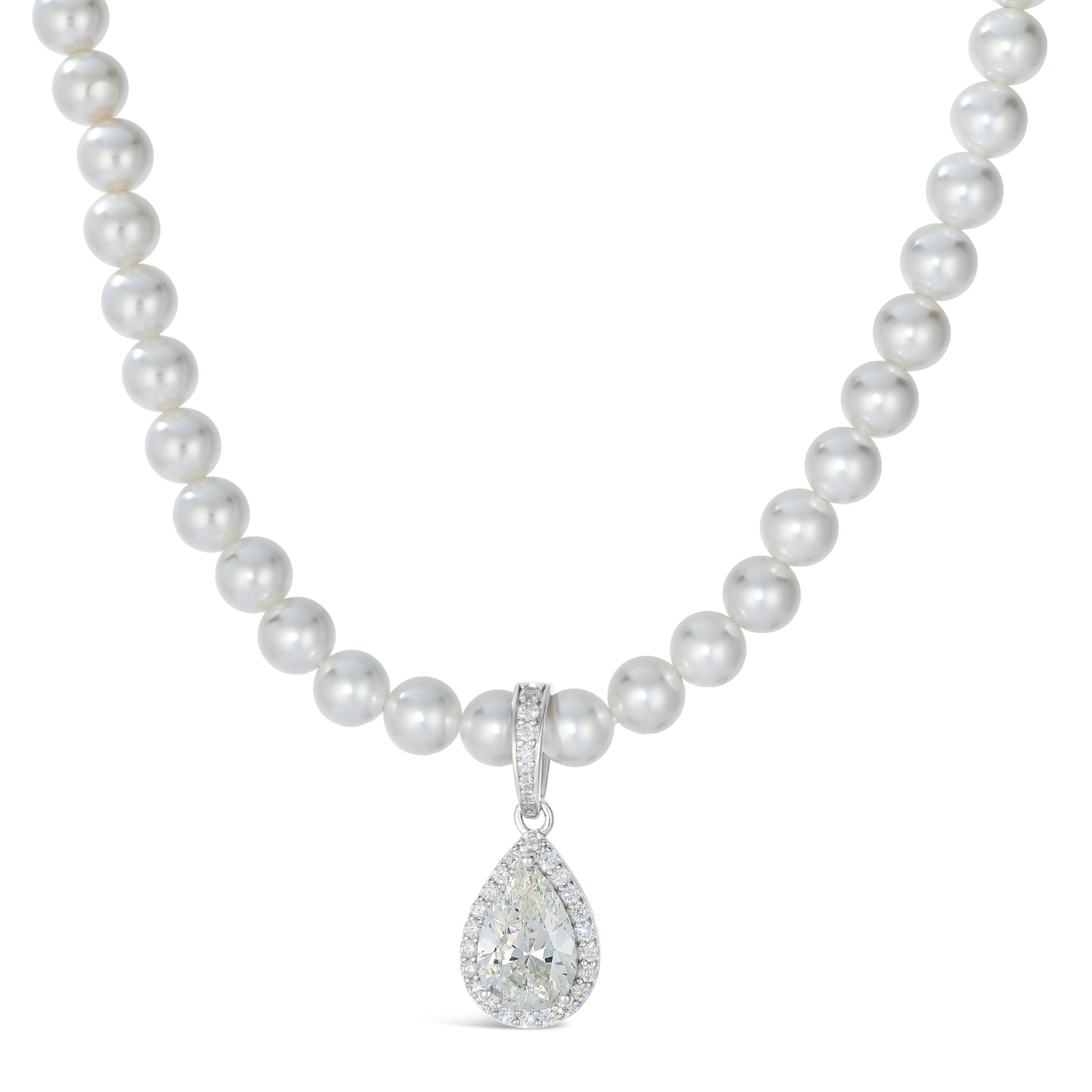 Princess Di Champagne Pearl Necklace Anna Zuckerman