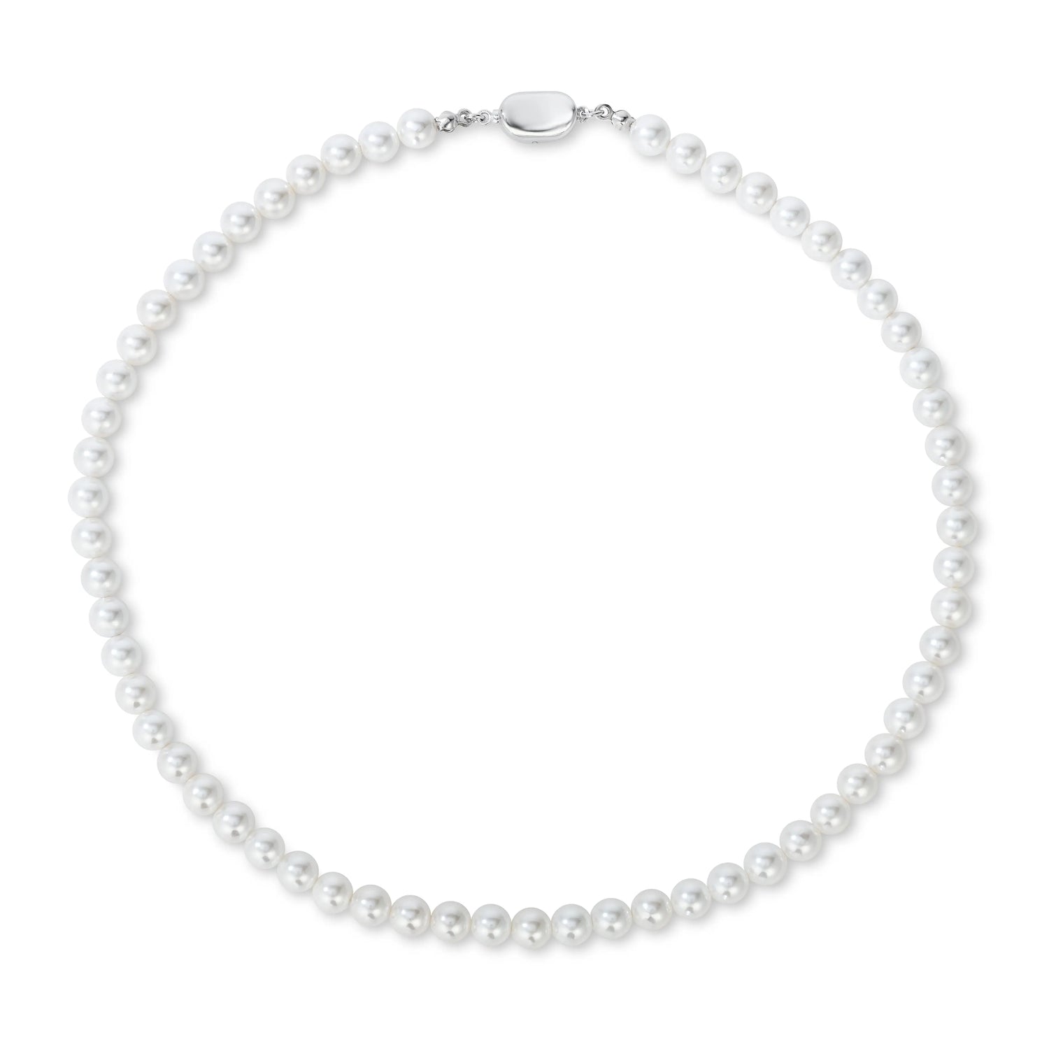 Princess Grace 6mm Pearl Necklace Anna Zuckerman