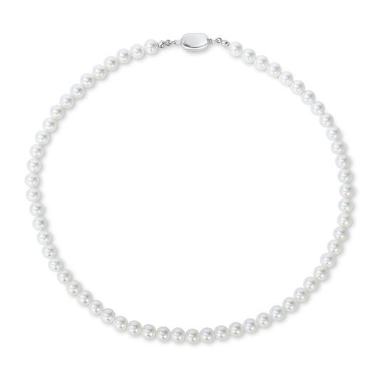 Princess Grace 6mm Pearl Necklace