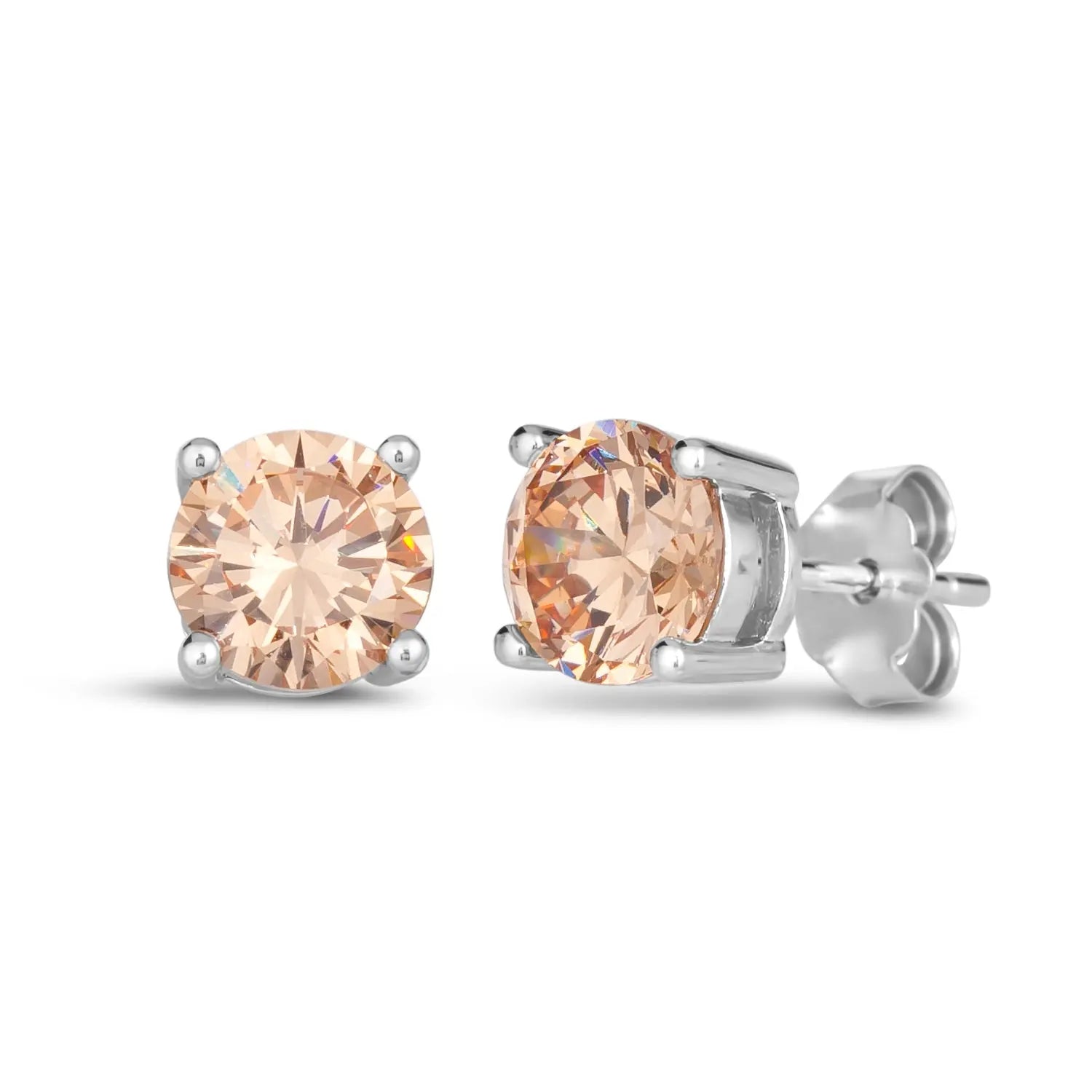 Rainbow Gem Studs by Kathy Hilton Anna Zuckerman