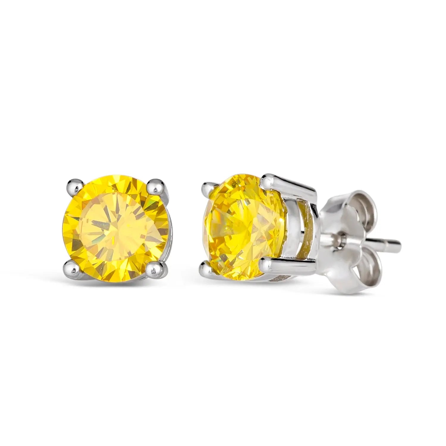 Rainbow Gem Studs by Kathy Hilton Anna Zuckerman