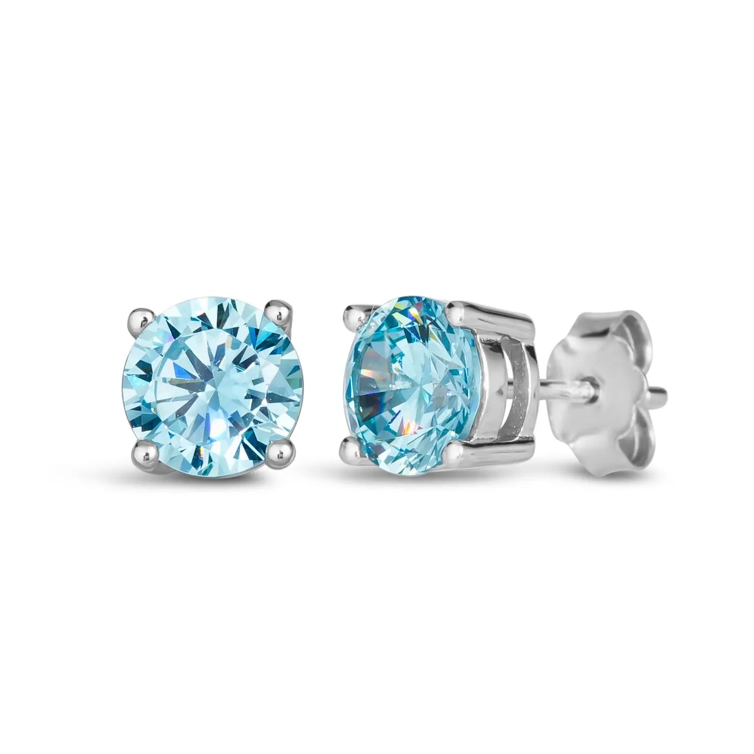 Rainbow Gem Studs by Kathy Hilton Anna Zuckerman