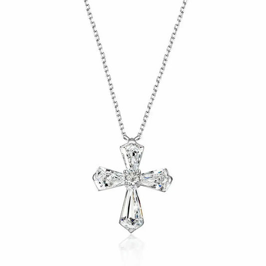 Rebecca Cross Necklace - Anna Zuckerman