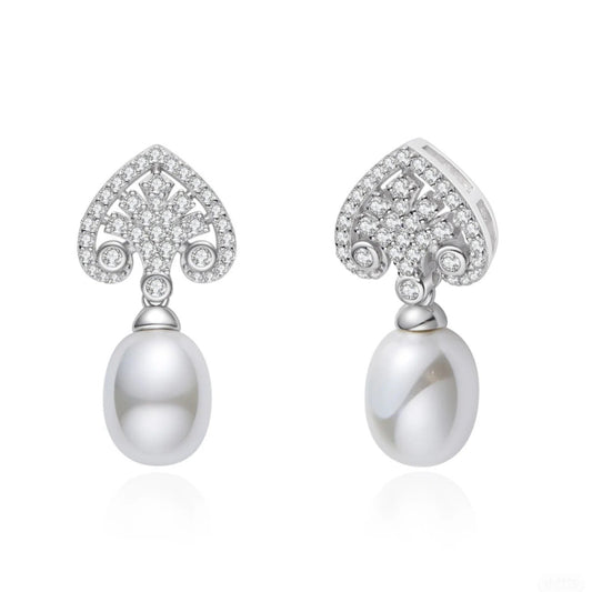 Regal Pearl Earrings