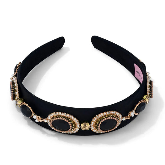 Retro Glam Head Crown Anna Zuckerman