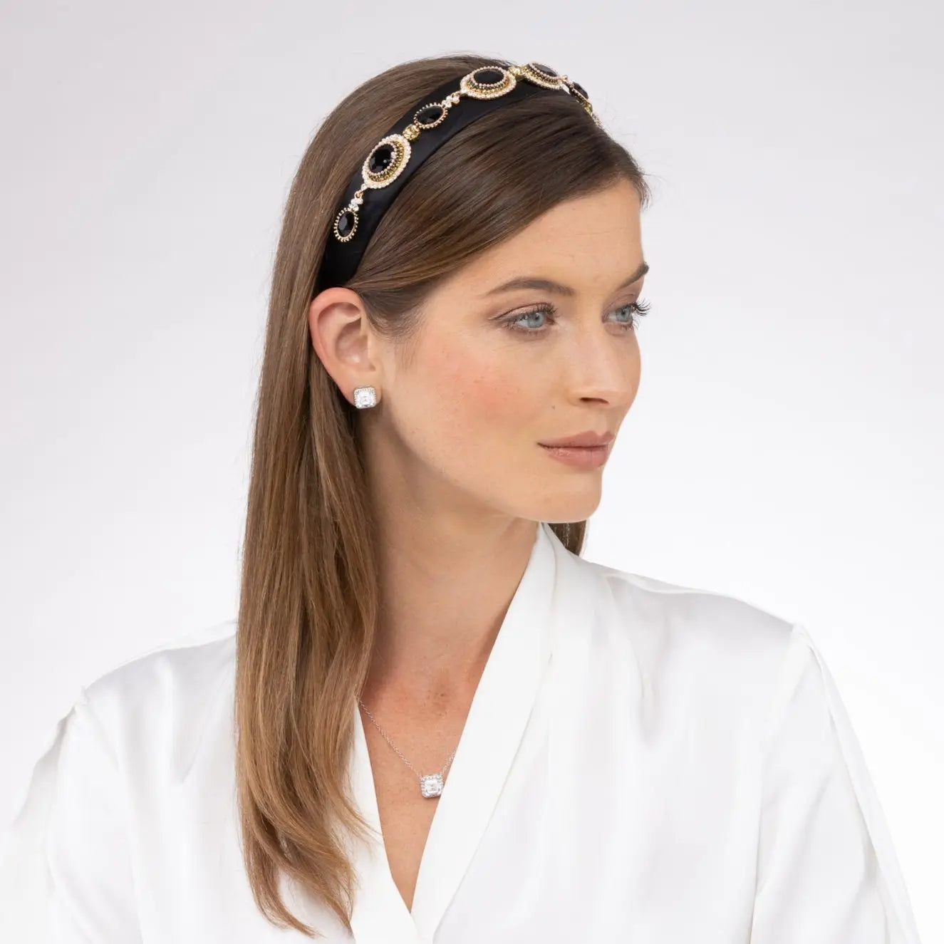 Retro Glam Head Crown Anna Zuckerman