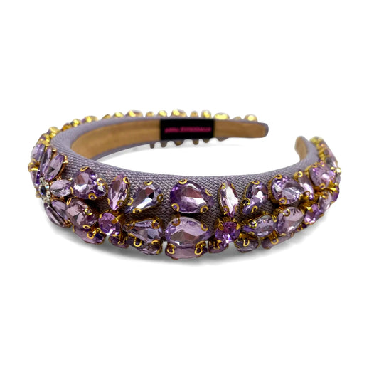 Rhinestone Puff Head Crown Anna Zuckerman