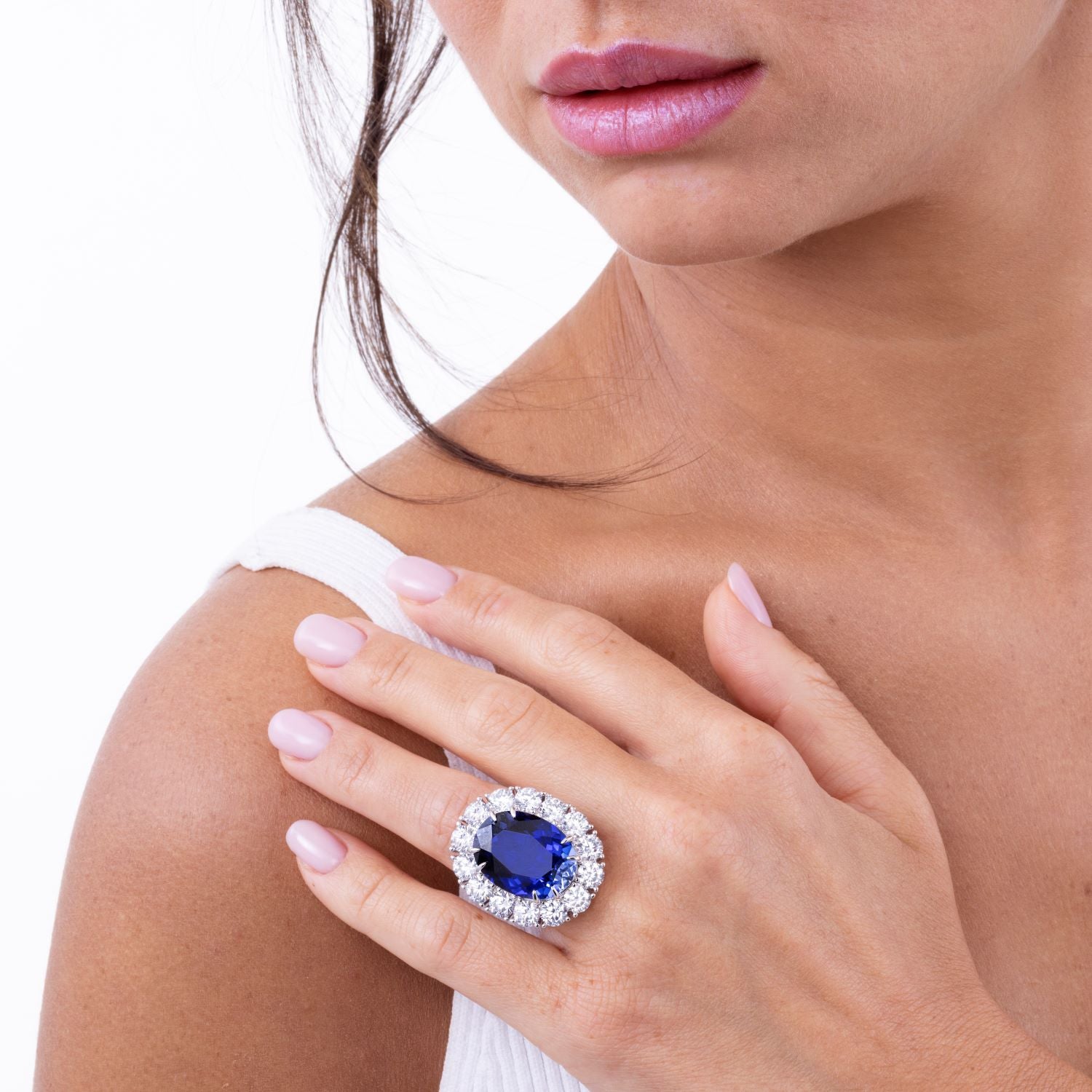 Buy All Stone 5 Carat Blue Sapphire Stone Ring Gold Sri Lanka Neelam Ratan  5.5 Ratti Rings Original Certified Ceylon Real Neela Pukhraj Ki Anguthi  Neelmani Ring नीलम रत्न ओरिजिनल रिंग For