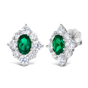 Rodeo Drive Emerald Earrings Anna Zuckerman