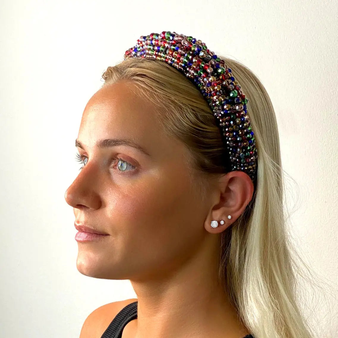 Romy Rainbow Jeweled Halo Anna Zuckerman