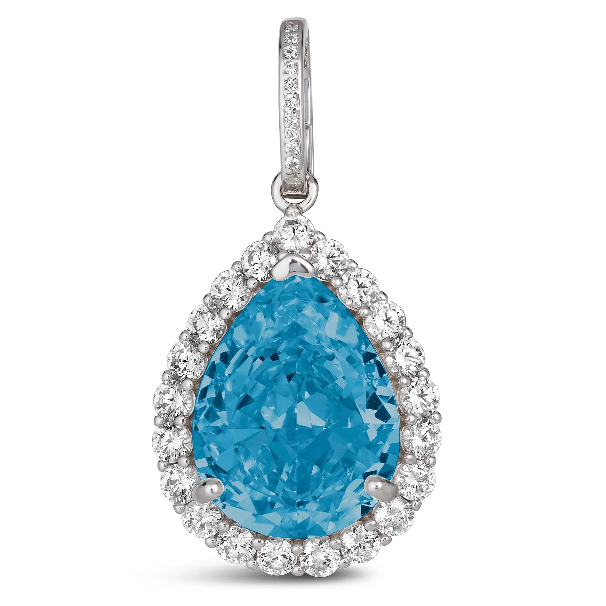 Royal De Luze Pendant in Aquamarine Anna Zuckerman