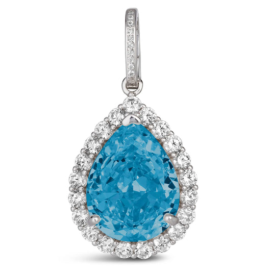 Royal De Luze Pendant in Aquamarine Anna Zuckerman