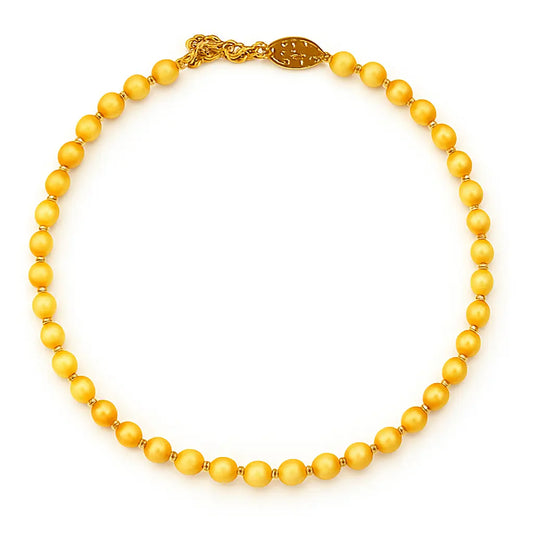 Saffron Choker in Gold Anna Zuckerman