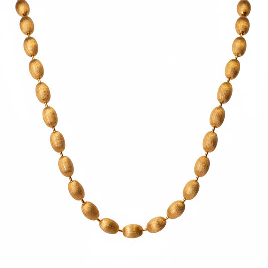 Saffron Choker in Gold Anna Zuckerman