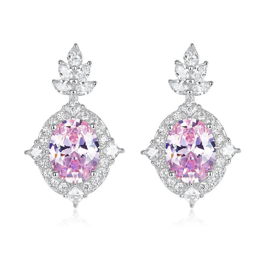 Santana Drops In Argyle Pink Anna Zuckerman