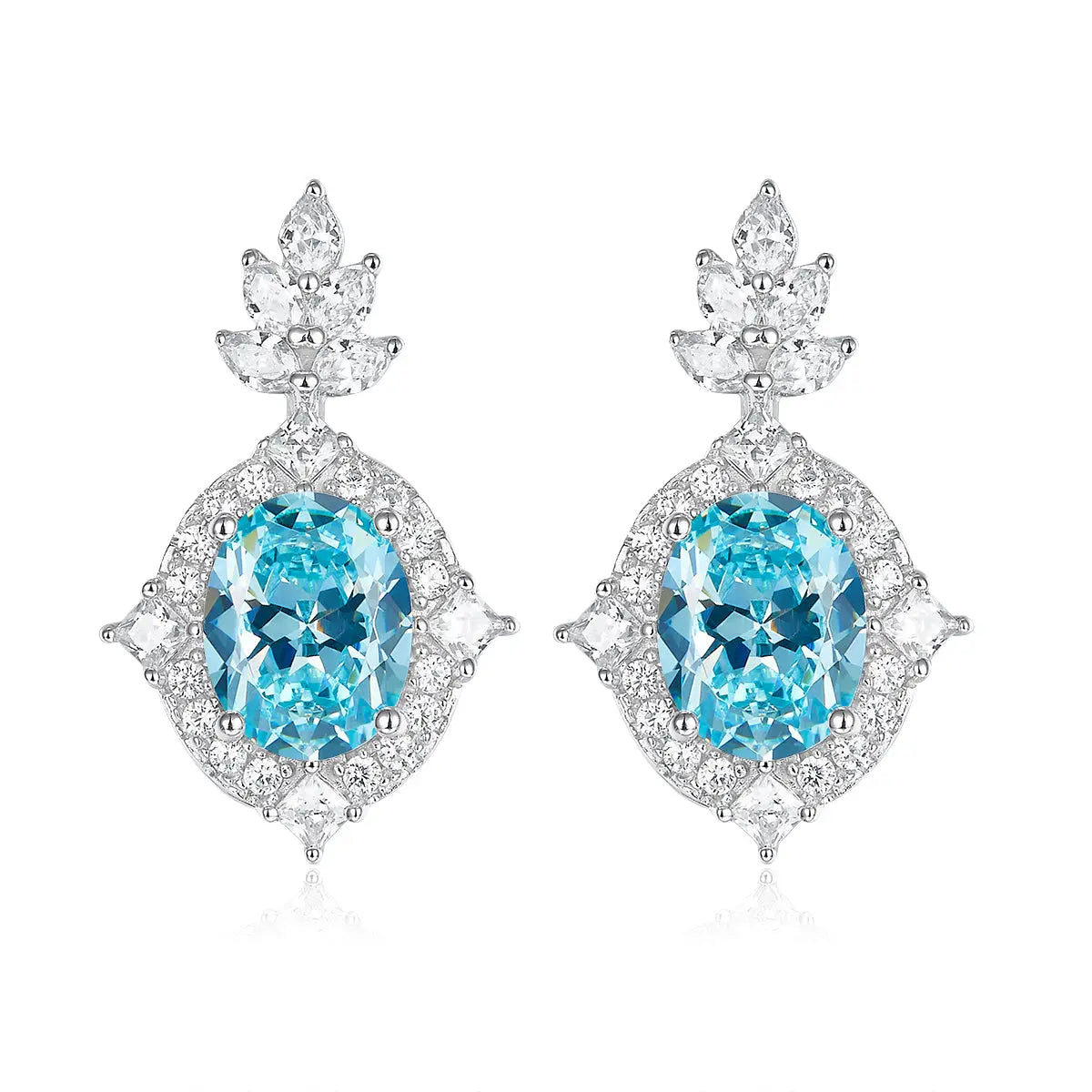 Santana Drops in Aquamarine Anna Zuckerman