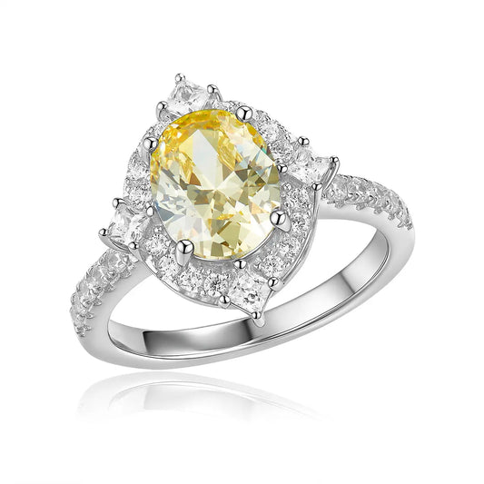 Santana Ring in Canary Yellow Anna Zuckerman