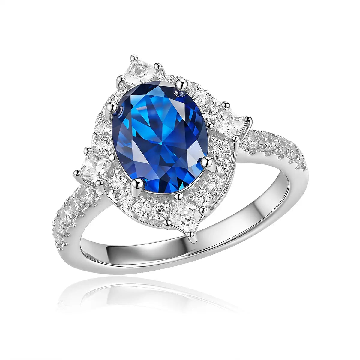 Santana Ring in Sapphire Anna Zuckerman
