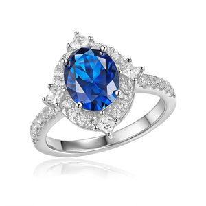 Santana Ring in Sapphire Anna Zuckerman