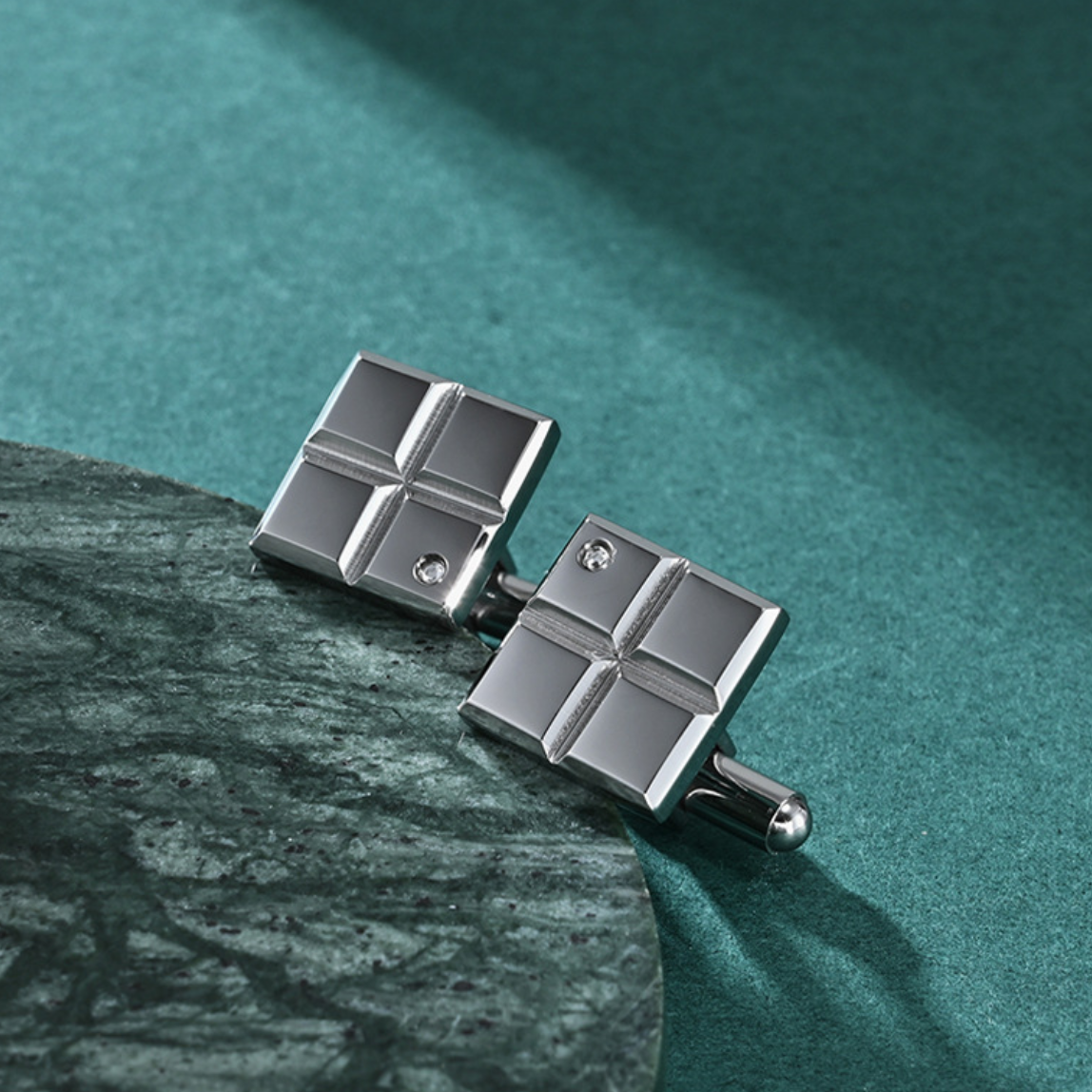Ventana Square Cufflinks Anna Zuckerman