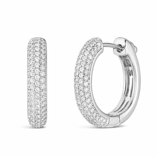 Sexy Pave Huggies by Thalia