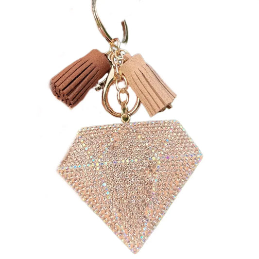 Show your Cards Diamon Charm in Beige