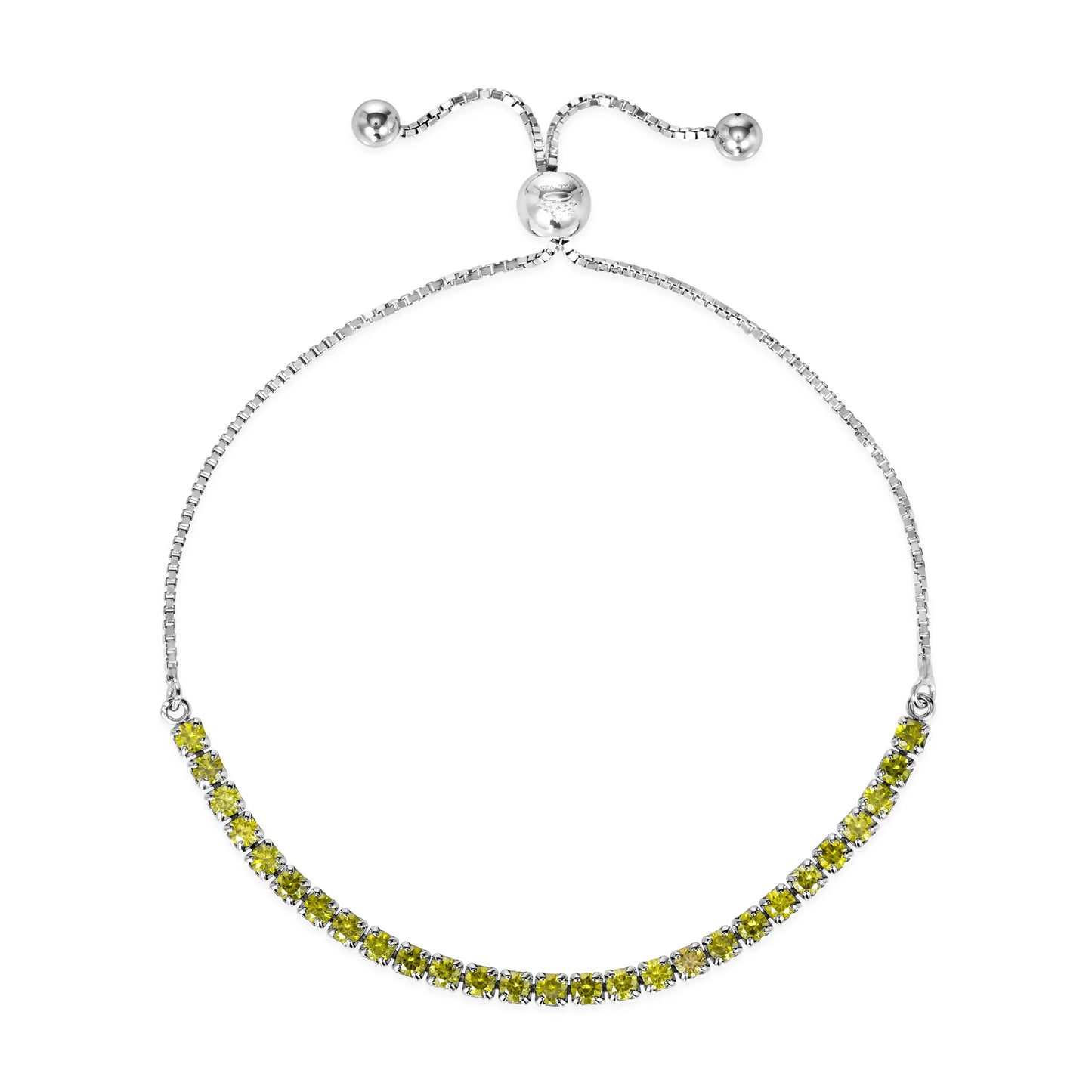 Signature Adjustable Bolo Bracelet in Olive Green - Anna Zuckerman