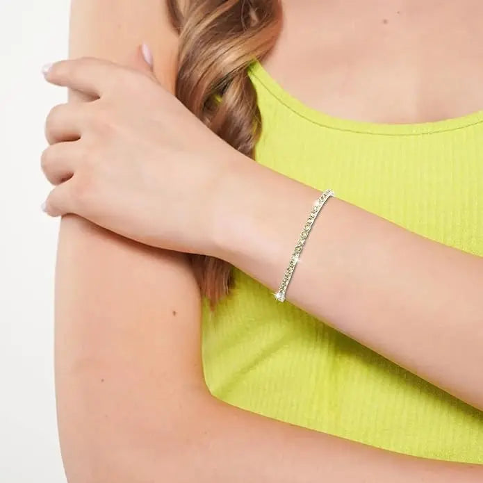 Signature Adjustable Bolo Bracelet in Peridot - Anna Zuckerman