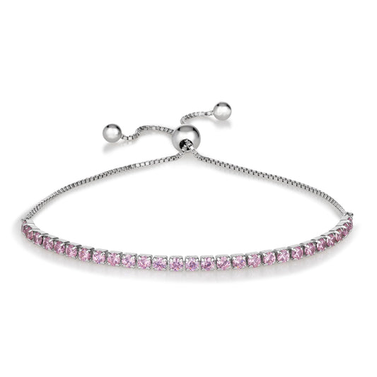 Signature Adjustable Bolo Bracelet in Pink Tourmaline Anna Zuckerman Retail