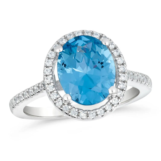 Sinatra Aquamarine Ring Anna Zuckerman