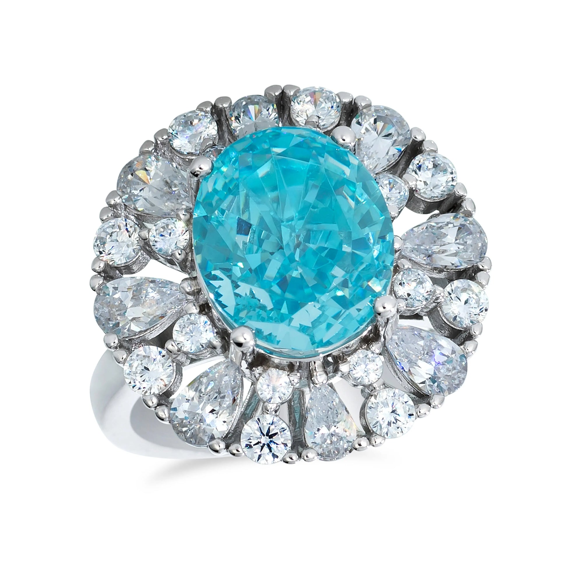 Skya Aquamarine Ring by Kathy Hilton Anna Zuckerman