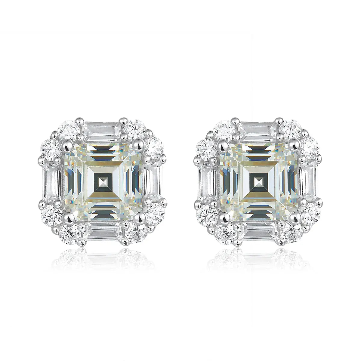 Solesta Earrings in G/H Color Crystalline Anna Zuckerman