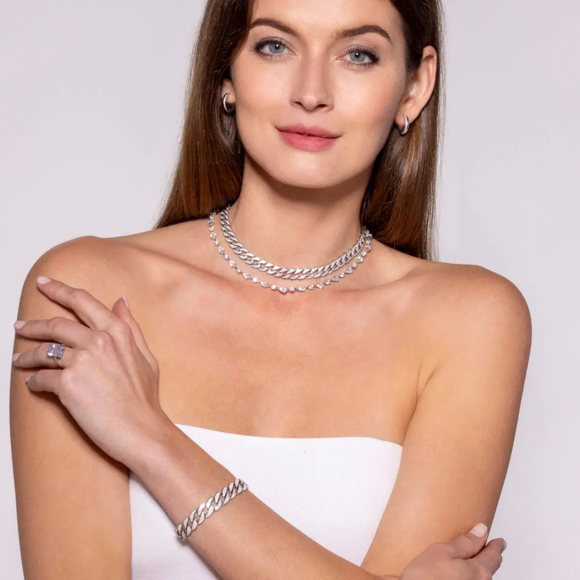 Solitaire Emerald Cut 10 Carat Ring - Anna Zuckerman