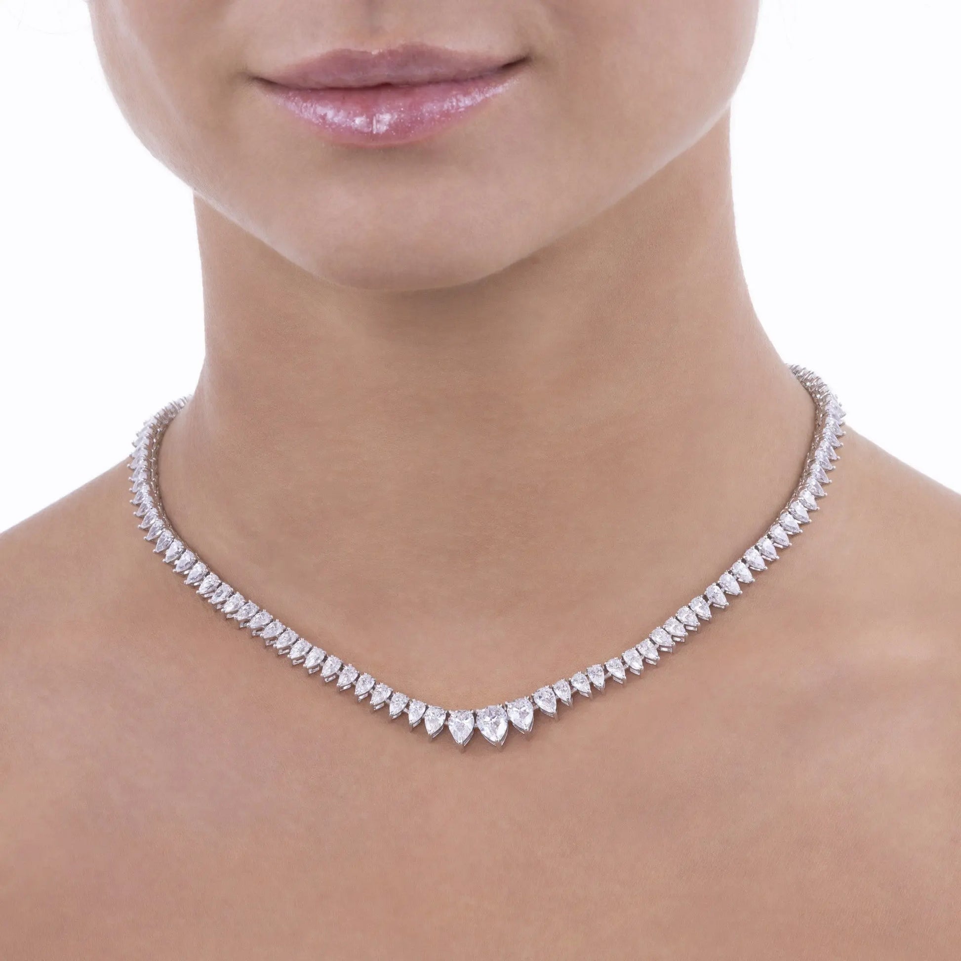 Sophia Tear Drop Choker - Anna Zuckerman