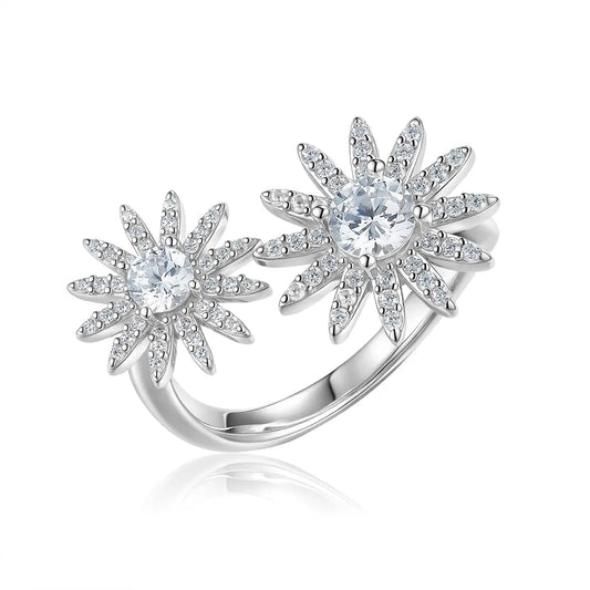 Starburst Intertwining Ring Anna Zuckerman