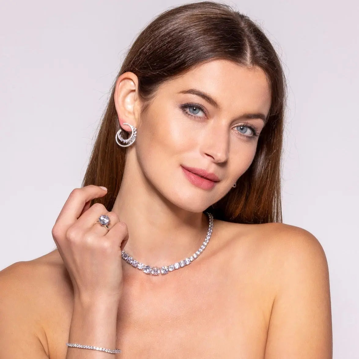 Starry Night Baguette Earrings - Anna Zuckerman