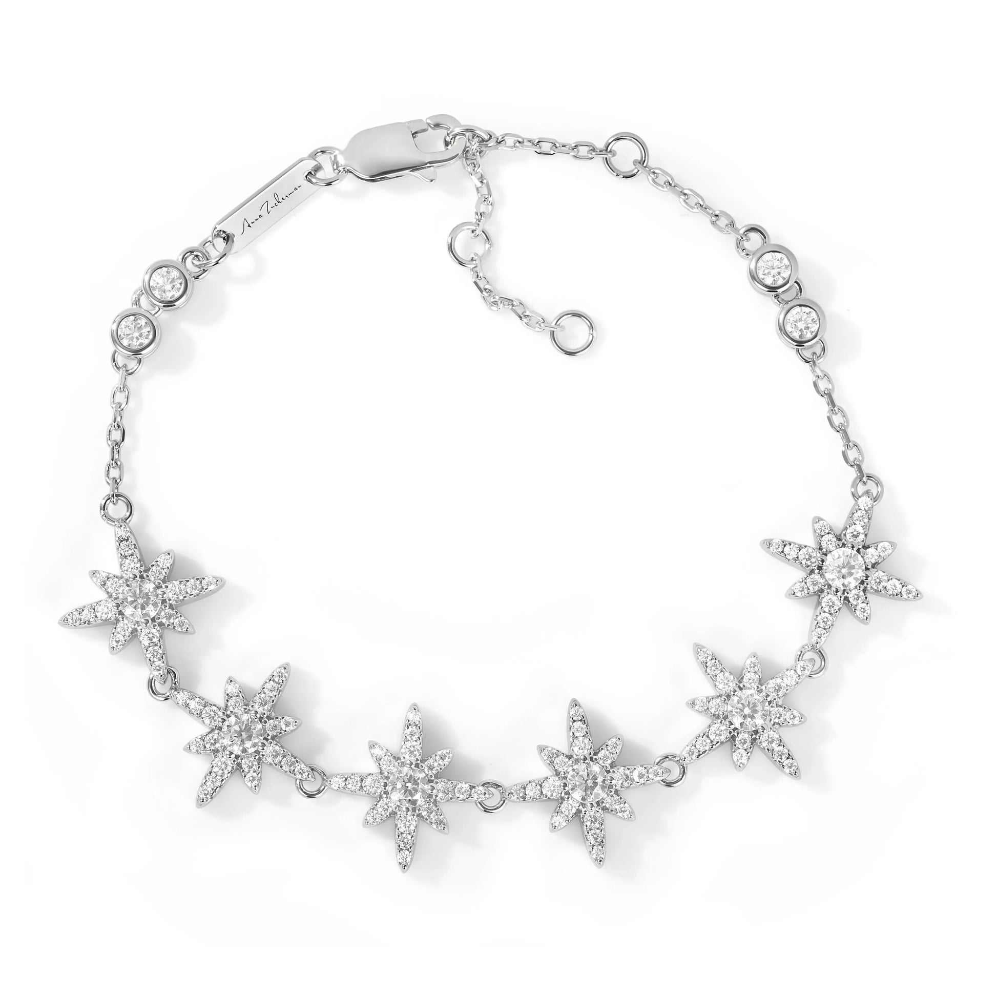 Starry Night Bracelet in Platinum - Anna Zuckerman