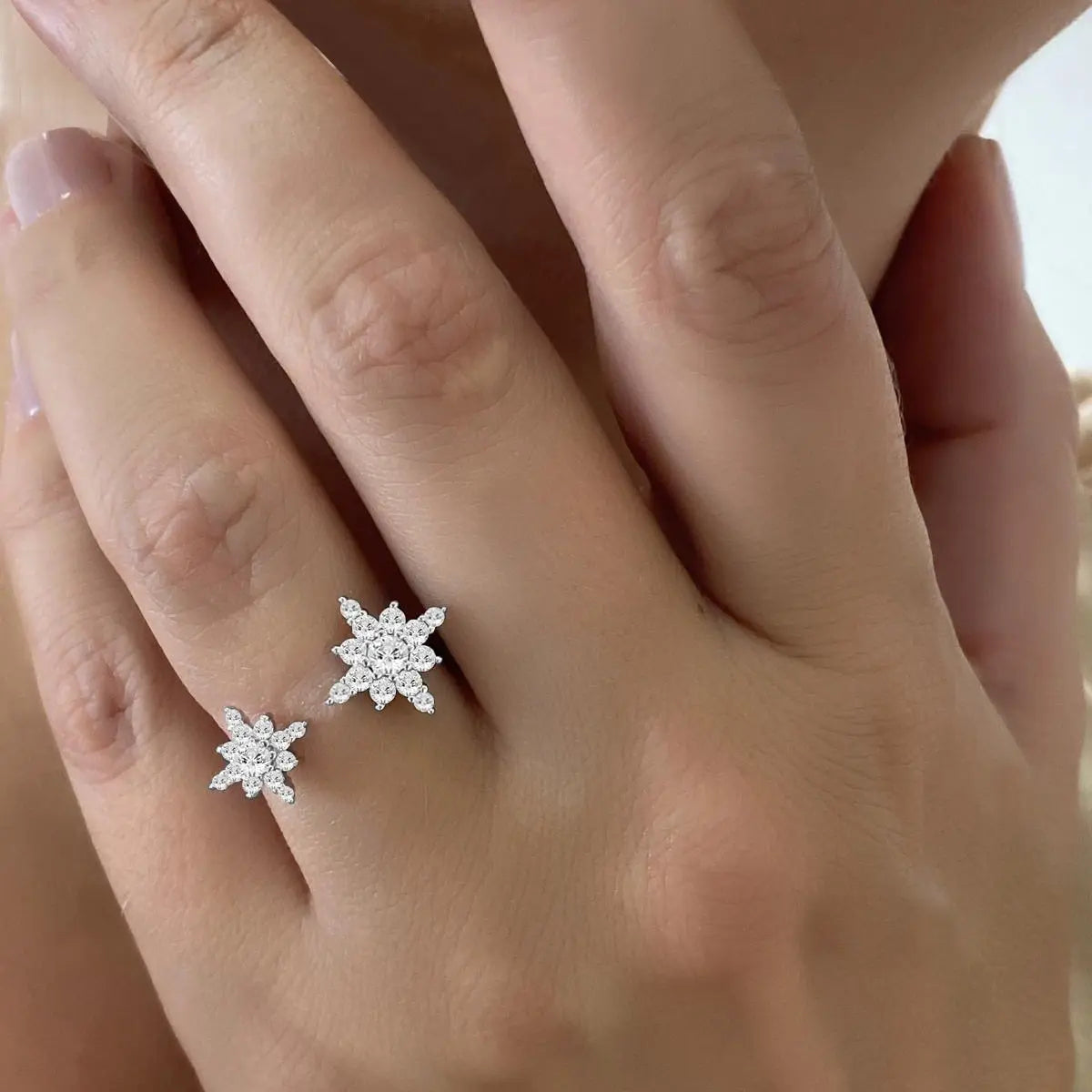Starry Night Crossover Ring Anna Zuckerman